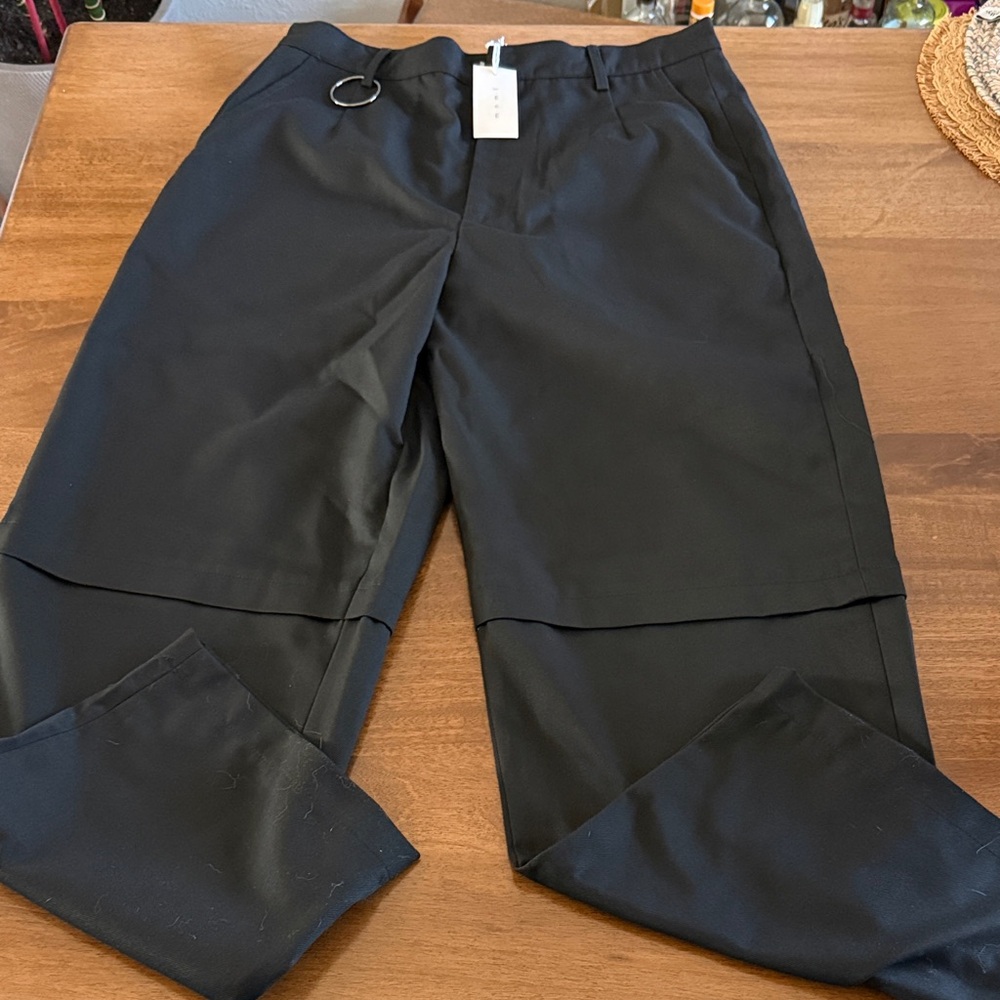Men's Black Twil Pants